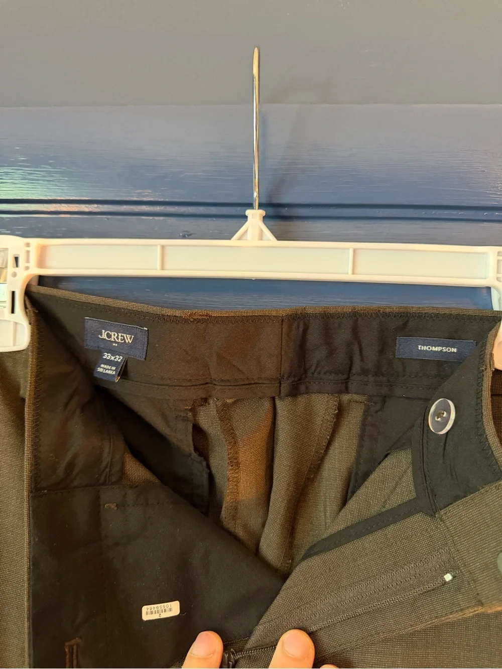 J. Crew Thompson Dress Pants Slim Fit, Brown, 33x32, only worn once